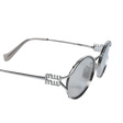 Очки • Miu Miu Eyewear • Серебряный