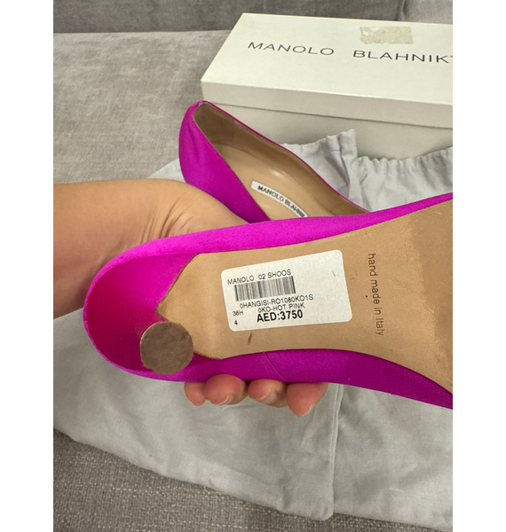 Туфли • Manolo Blahnik • Фуксия