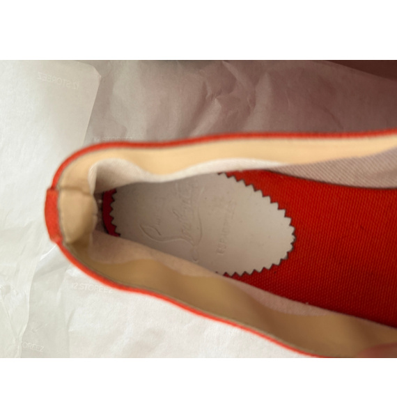 Эспадрильи • Christian Louboutin • Оранжевый
