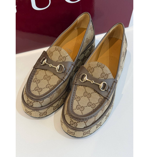 Лоферы • Gucci • Коричневый