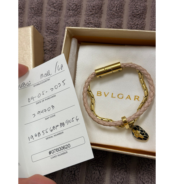 Браслет • Bvlgari • Розовый