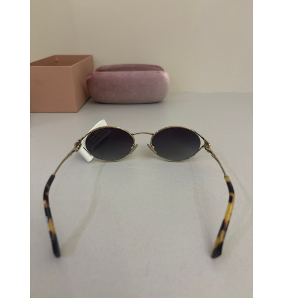 Очки • Miu Miu Eyewear • Золотой