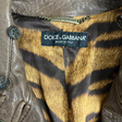 Кожаная куртка • Dolce & Gabbana • Коричневый