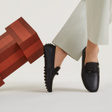Мокасины • Hermès • Черный
