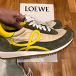 Кроссовки • LOEWE • Зеленый