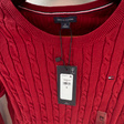 Джемпер • Tommy Hilfiger • Бордовый
