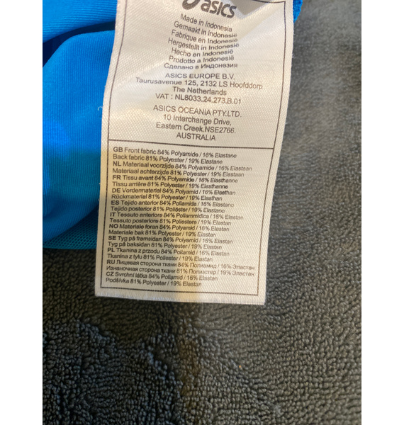 Майка • ASICS • Голубой