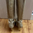 Сапоги • Casadei • Золотой