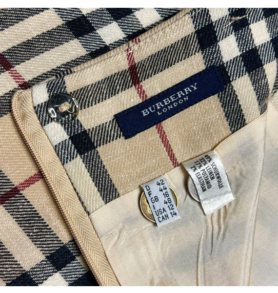 Юбка • Burberry • Бежевый