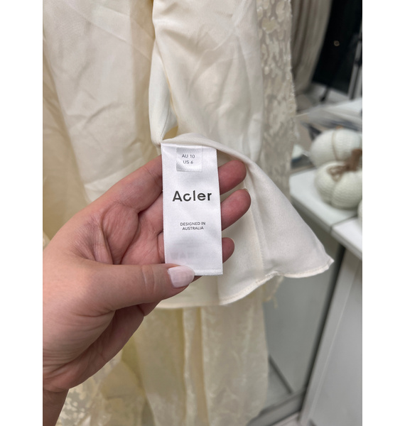 Платье • Acler • Бежевый