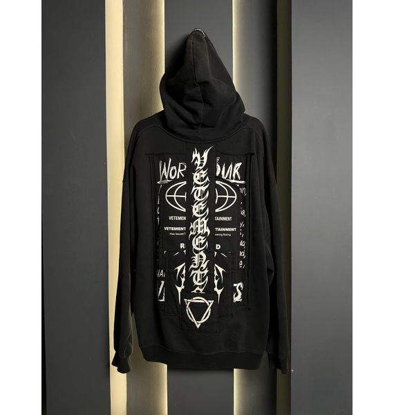 Худи • VETEMENTS • Черный