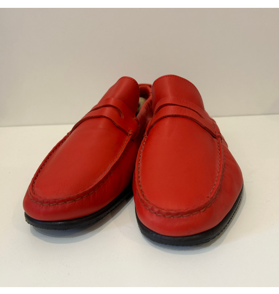 Мокасины • Salvatore Ferragamo • Красный