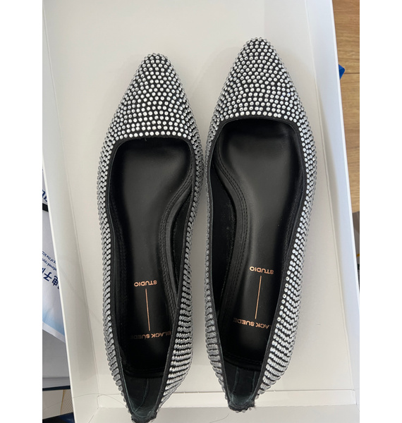 Балетки • Black Suede Studio • Черный