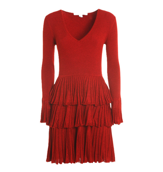 Платье • DVF Diane von Furstenberg • Красный