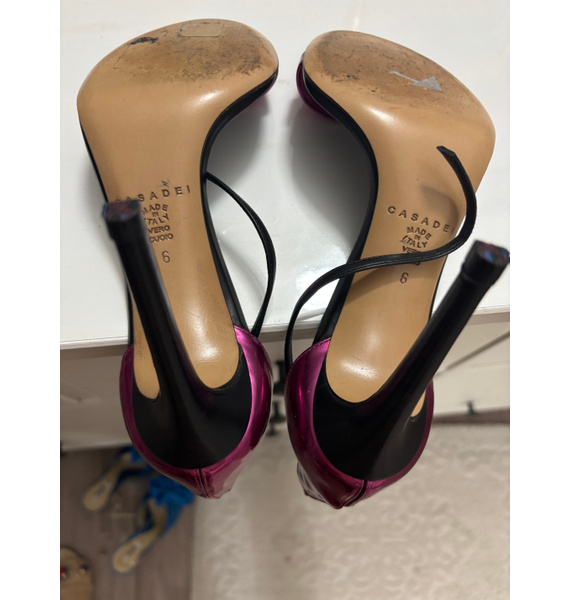 Босоножки • Casadei • Фуксия