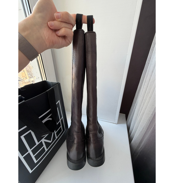 Сапоги • Santoni • Коричневый