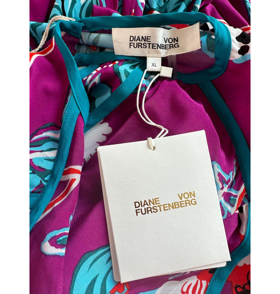 Платье • DVF Diane von Furstenberg • Фуксия