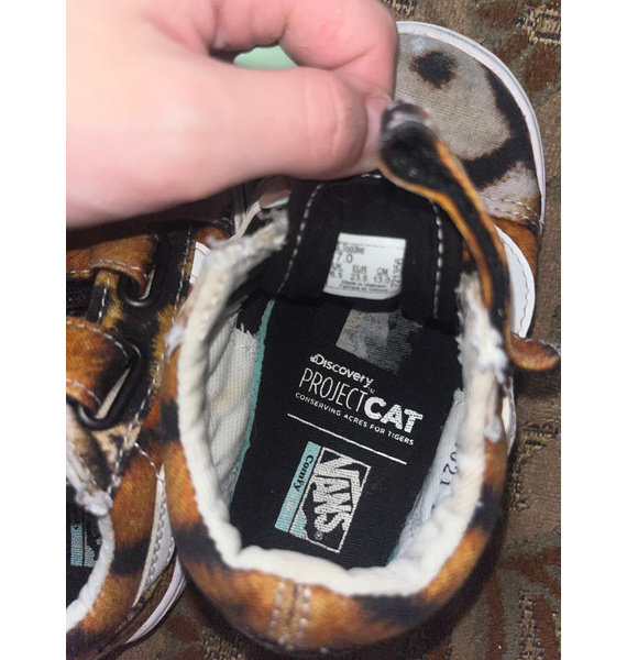 Кроссовки • Vans • Коричневый