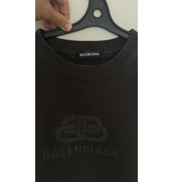 Футболка • Balenciaga • Серый