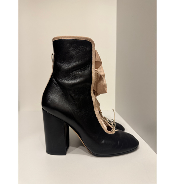 Ботильоны • Valentino • Черный
