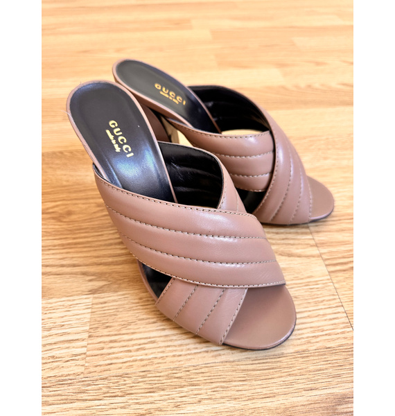 Мюли • Gucci • Коричневый