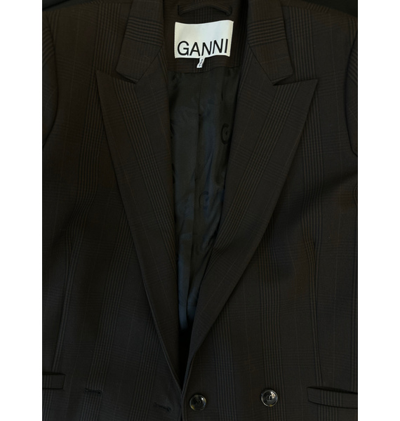Пиджак • GANNI • Коричневый