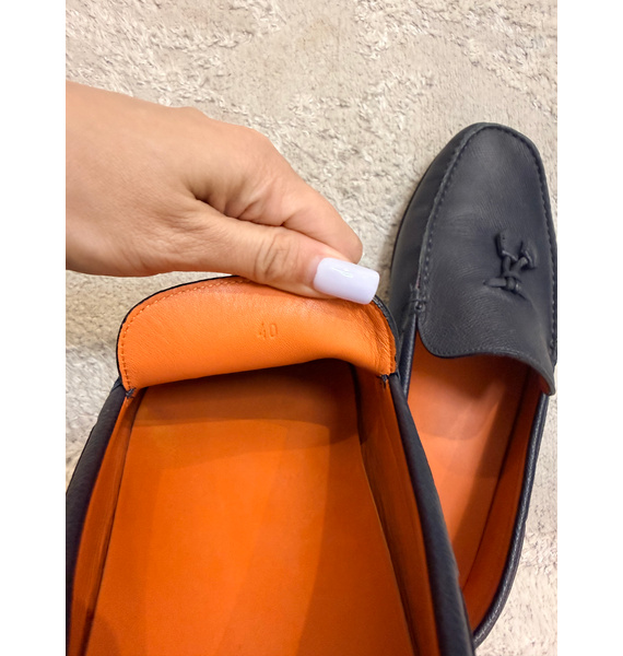 Лоферы • Hermès • Синий