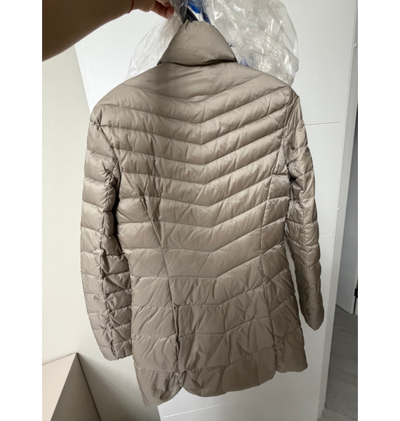 Пуховик • Massimo Dutti • Бежевый