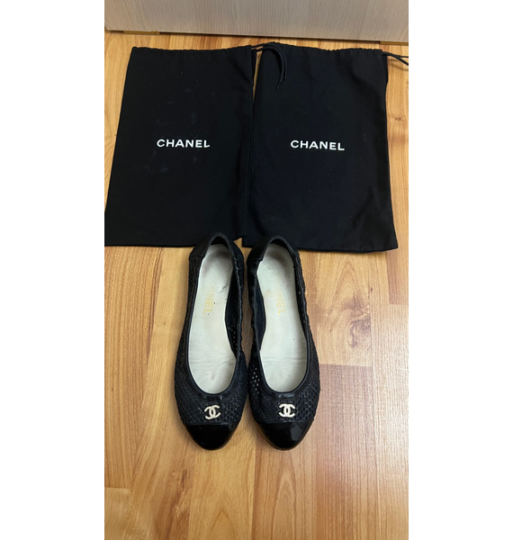Балетки • Chanel • Черный