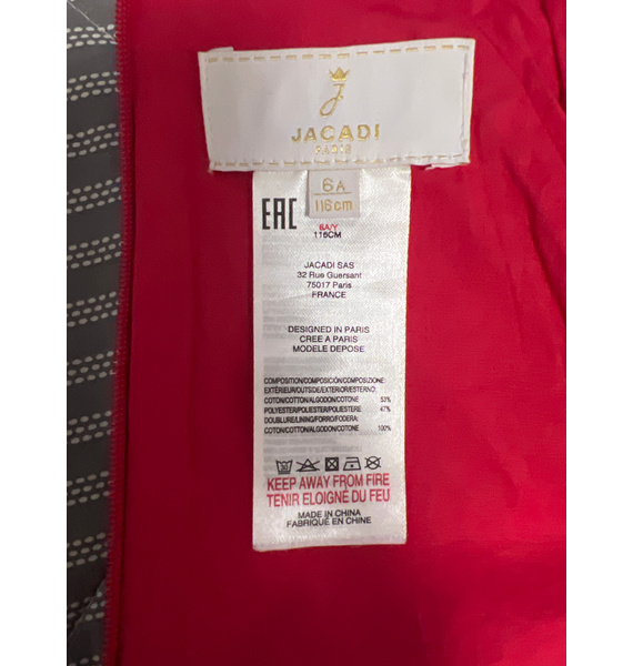 Платье • Jacadi Paris • Красный