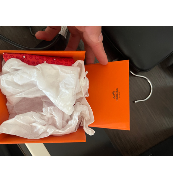 Галстук • Hermès • Красный