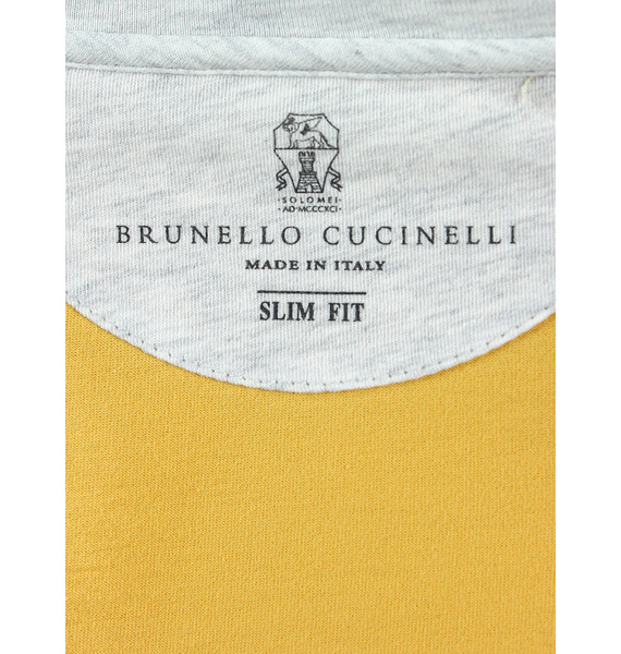 Футболка • Brunello Cucinelli • Желтый