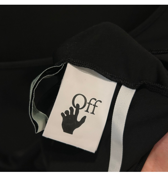 Боди • Off-White • Черный