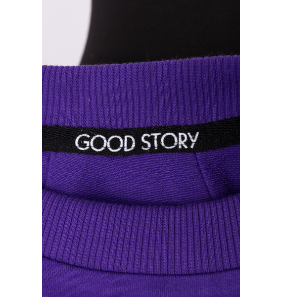 Свитшот • Good Story • Фиолетовый