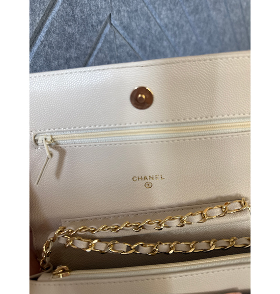 Сумка • Chanel • Бежевый