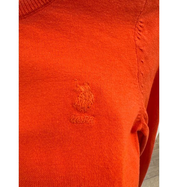 Свитер • U.S.Polo Assn. • Оранжевый