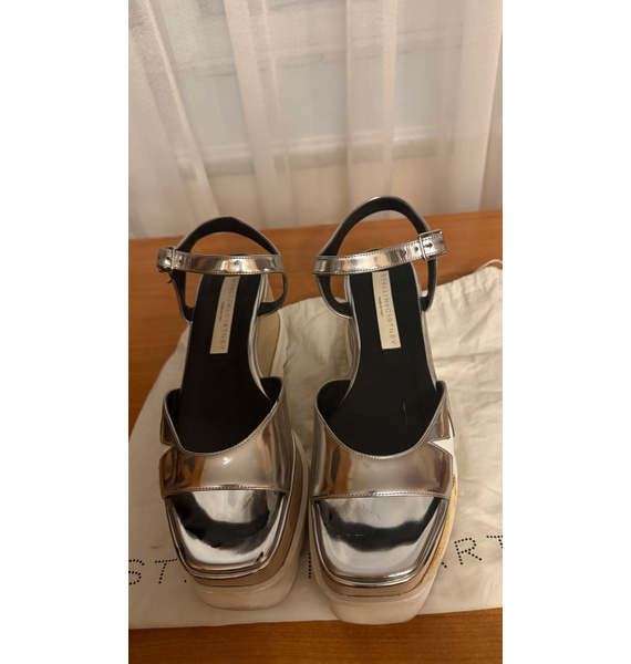 Сандалии • Stella McCartney • Серебряный