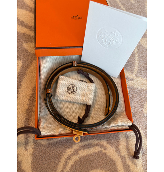 Ремень • Hermès • Коричневый