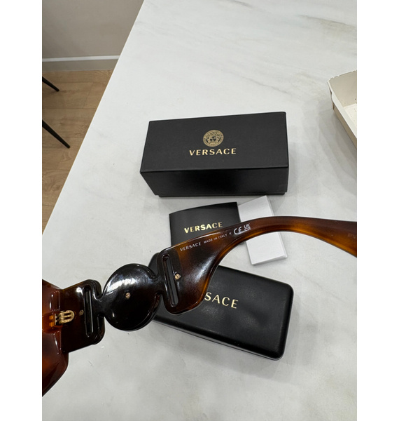Солнцезащитные очки • Versace Eyewear • Коричневый