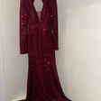 Платье • SHERRI HILL • Бордовый