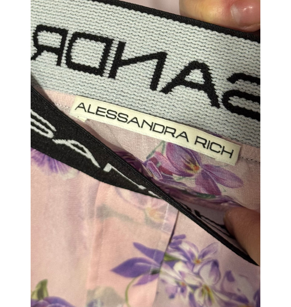 Юбка • Alessandra Rich • Фиолетовый