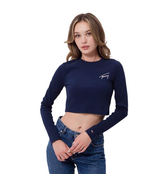Лонгслив • Tommy Hilfiger • Синий