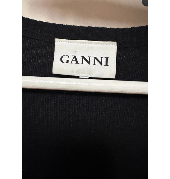 Платье • GANNI • Черный