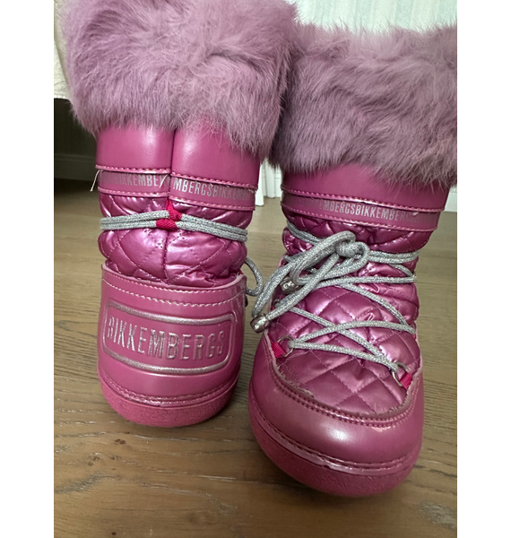 Дутики • BIKKEMBERGS • Розовый