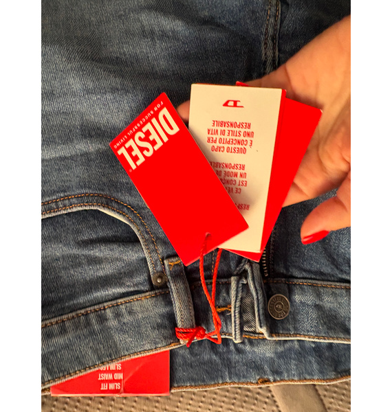 Джинсы • Diesel • Синий