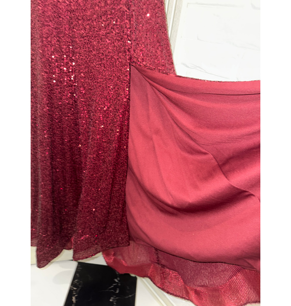 Платье • SHERRI HILL • Бордовый