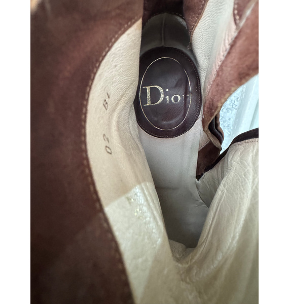 Полусапоги • Christian Dior • Коричневый