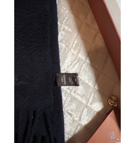 Шарф • Loro Piana • Темно-синий