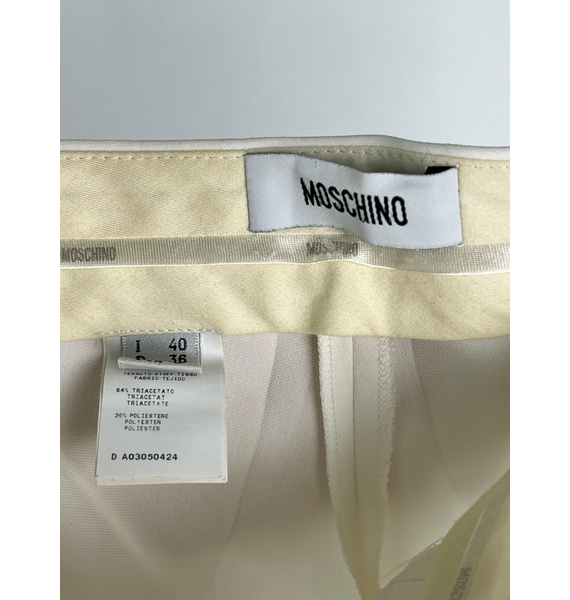 Брюки • Moschino • Молочный