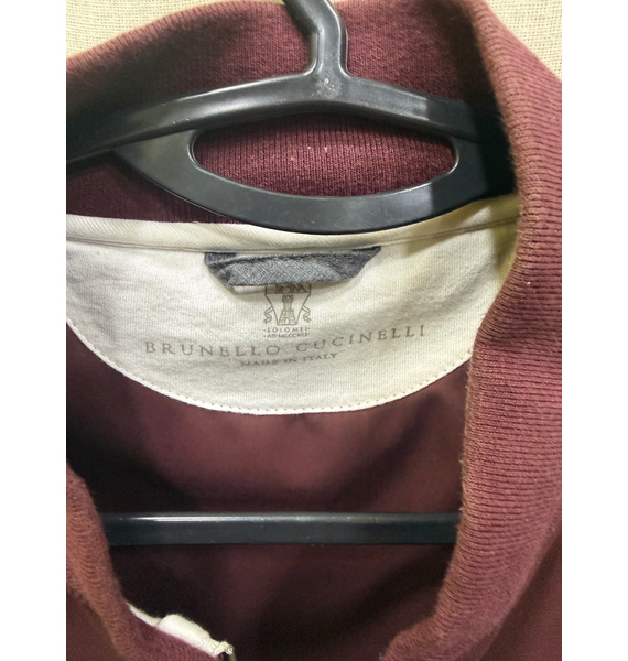 Жилет • Brunello Cucinelli • Бордовый